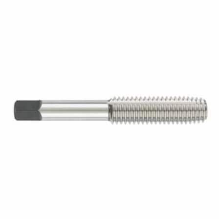 Straight Flute Hand Tap, Series 2046, Imperial, GroundUNF, 51624, Tapered Chamfer, 4 Flutes, HSS
